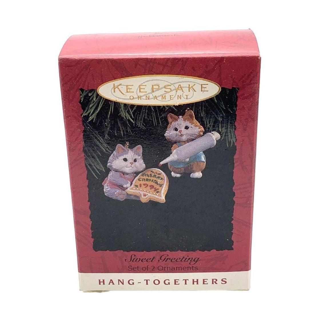 1994 Sweet Greeting Hallmark Ornament (Kitten) QX5803