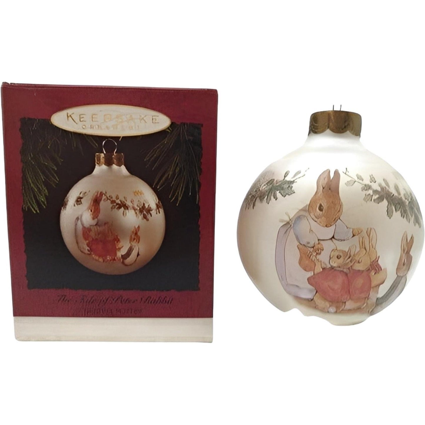 1994 The Tale of Peter Rabbit Hallmark Ornament (Ball) QX2443