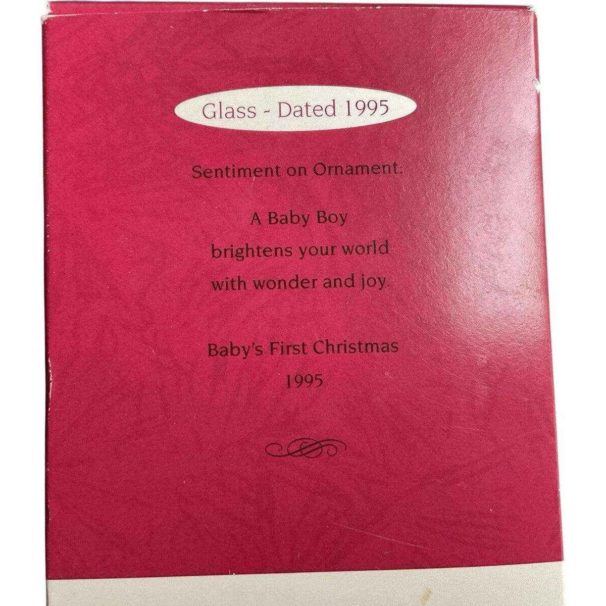 1995 Baby's First Christmas- Baby Girl Hallmark Ornament (Baby's First Christmas) QX2317