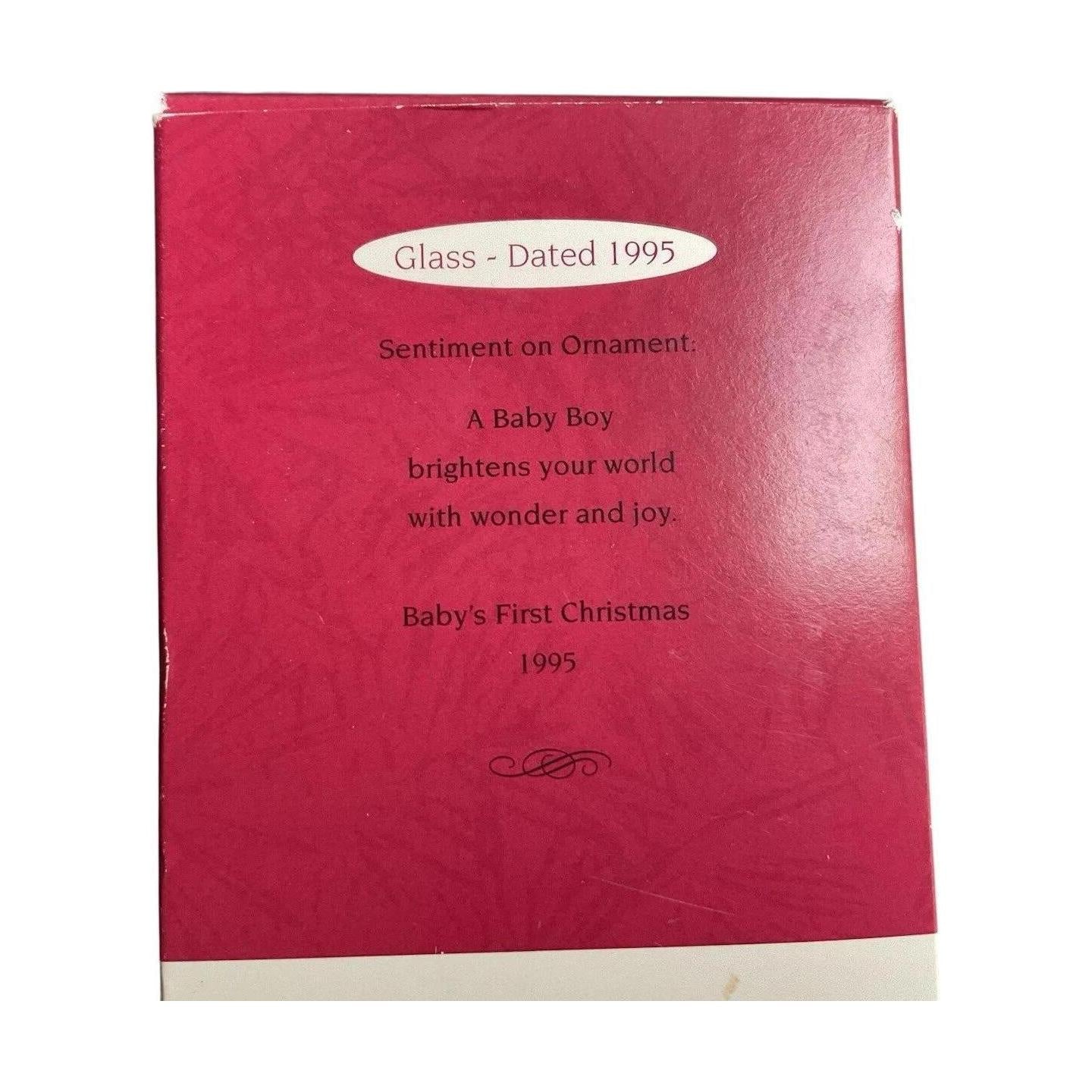 1995 Baby's First Christmas- Baby Girl Hallmark Ornament (Baby's First Christmas) QX2317
