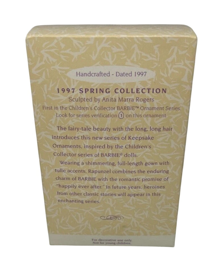 1995 Barbie as Rapunzel Doll Hallmark Ornament (Barbie As) QEO8635