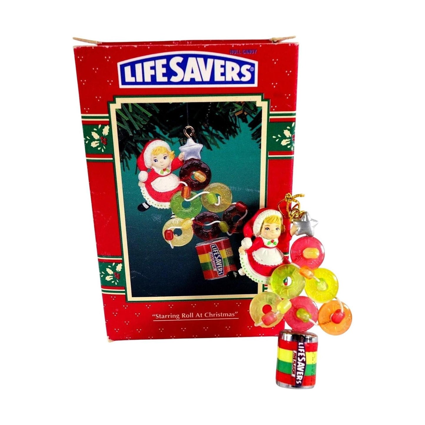1995 Starring Roll at Christmas Enesco Ornament (Treasury of Christmas) 137057