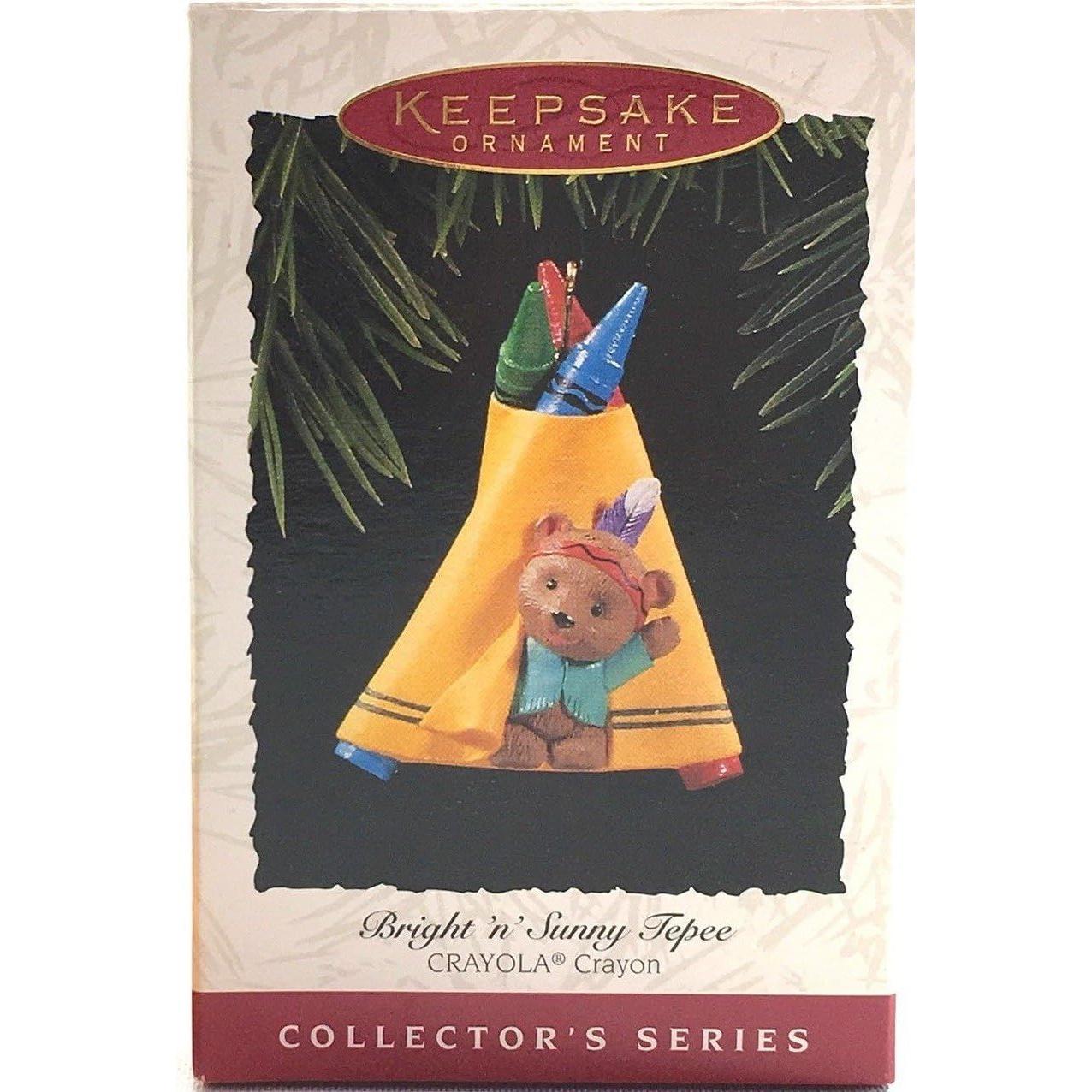 QX5247 1995 Bright 'n' Sunny Tepee (Crayola Crayon) Image2