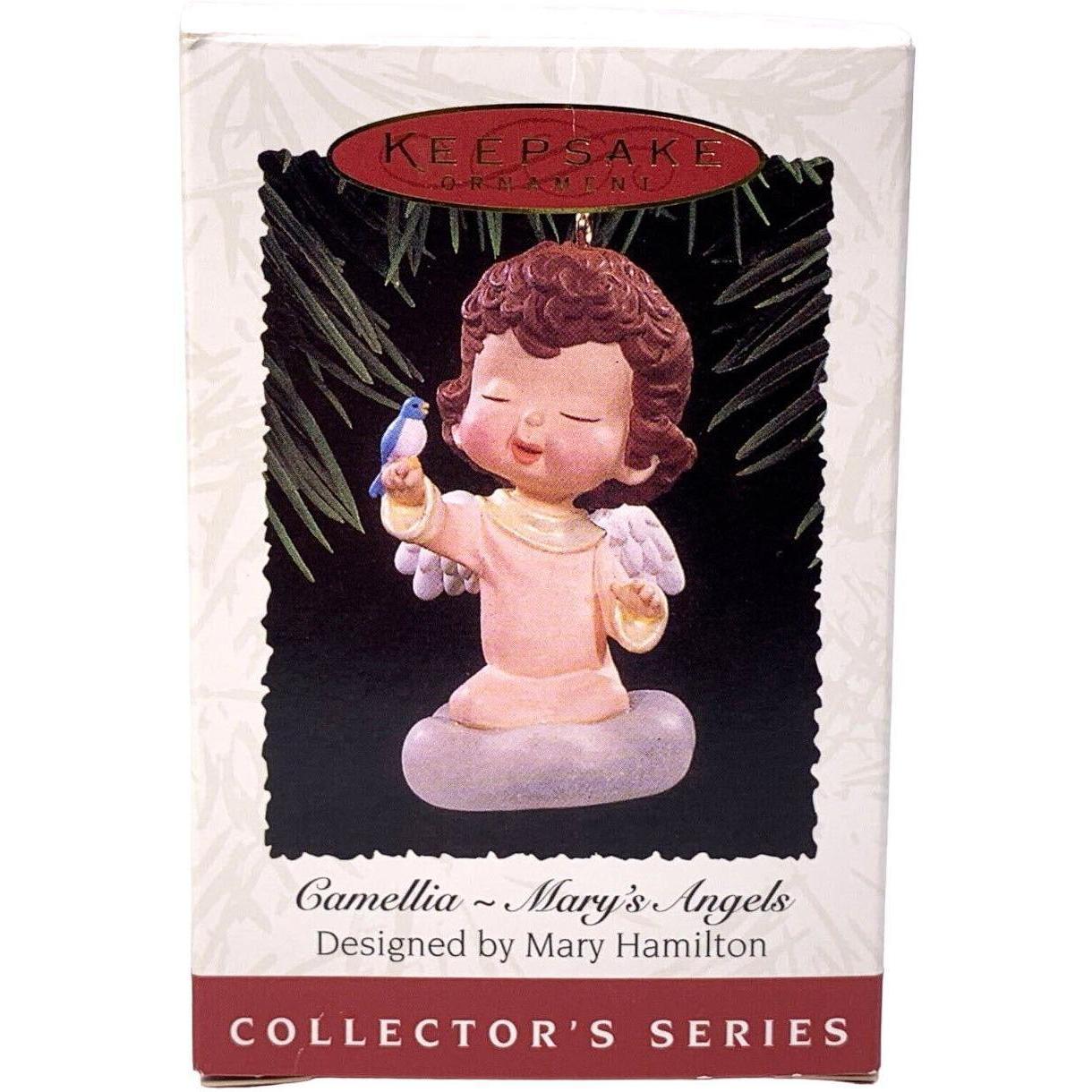 1995 Camellia Hallmark Ornament (Mary's Angels) QX5149