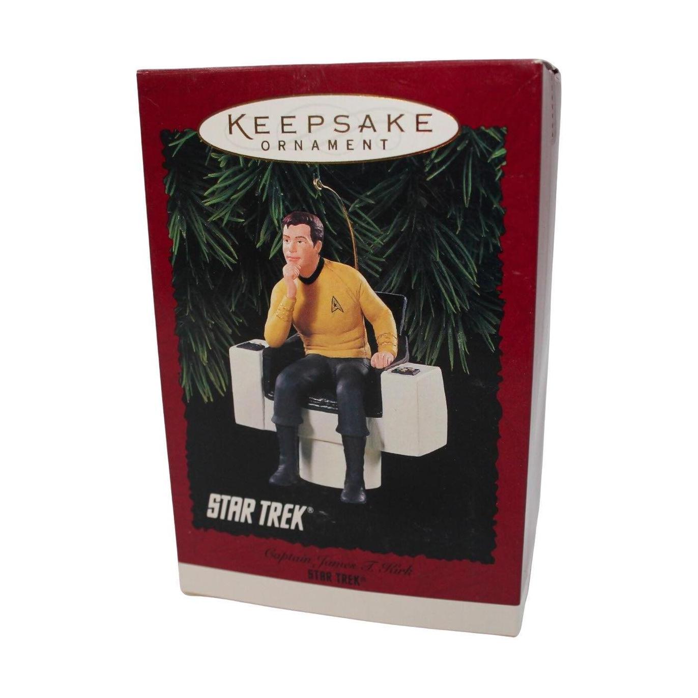 1995 Captain James T. Kirk Hallmark Ornament (Star Trek) QXI5539
