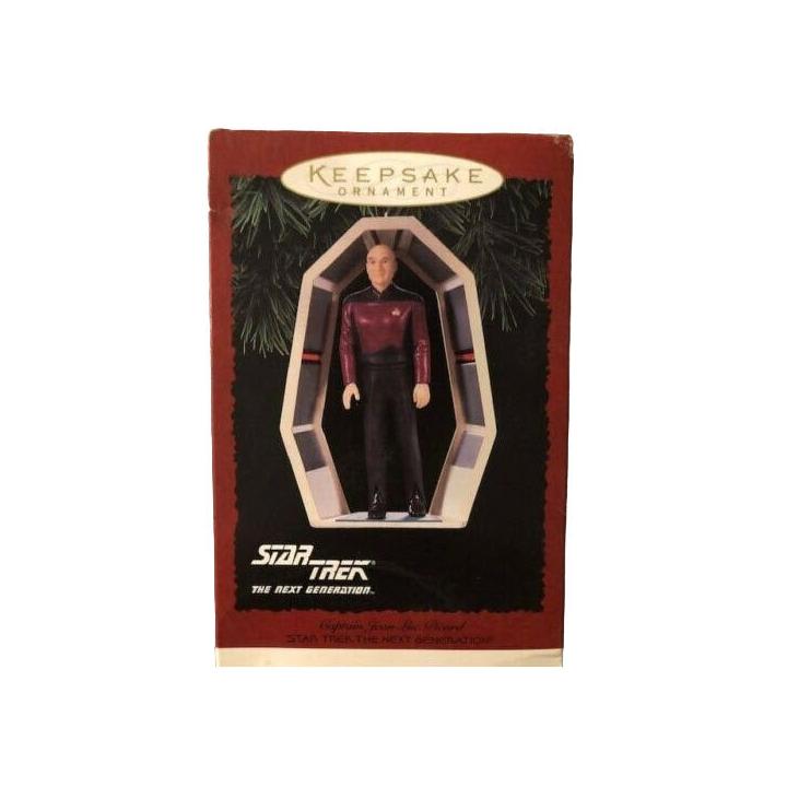 1995 Captain Jean-Luc Picard Hallmark Ornament (Star Trek) QXI5737