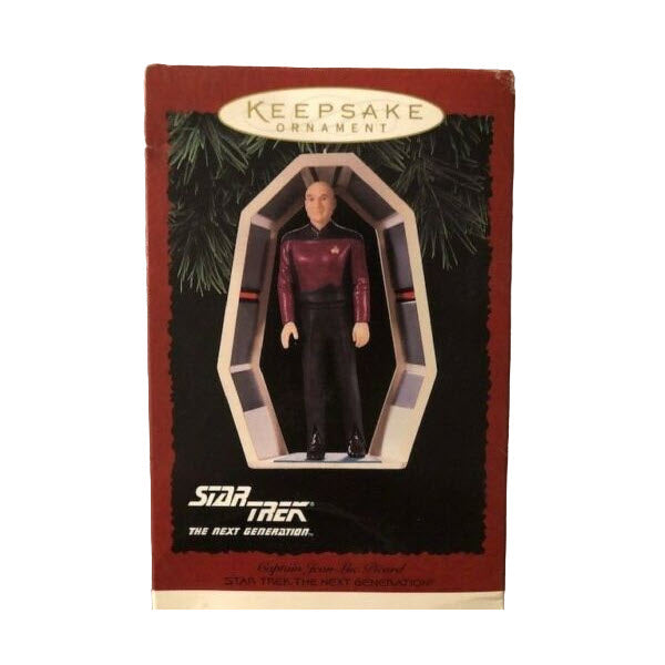 1995 Captain Jean-Luc Picard Hallmark Ornament (Star Trek) QXI5737