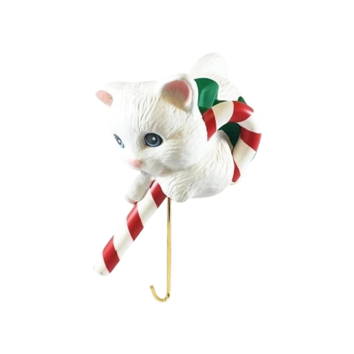 1995 Christmas Kitten Hallmark Ornament (Stocking Hanger) XSH3113