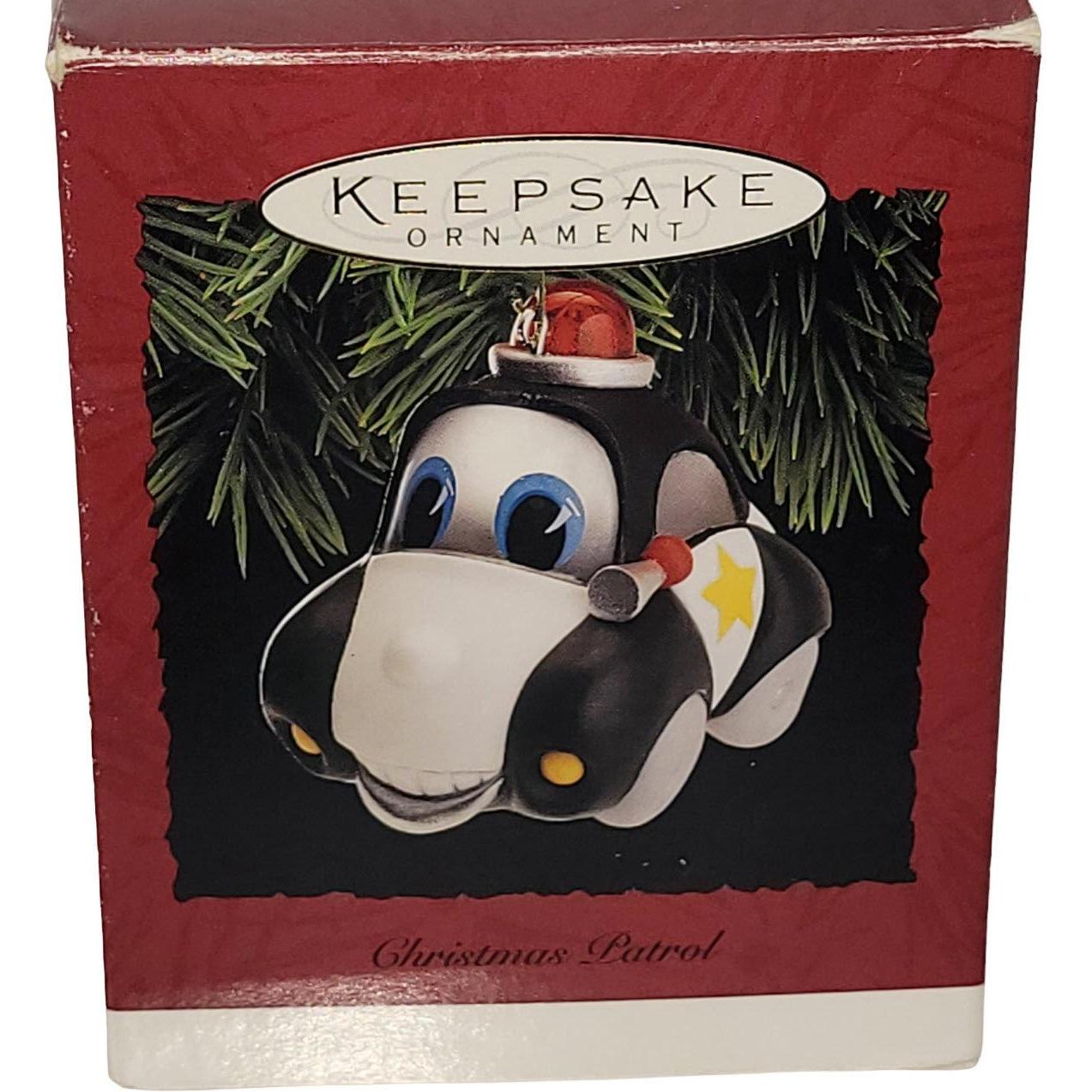1995 Christmas Patrol Hallmark Ornament (Car) QX5959
