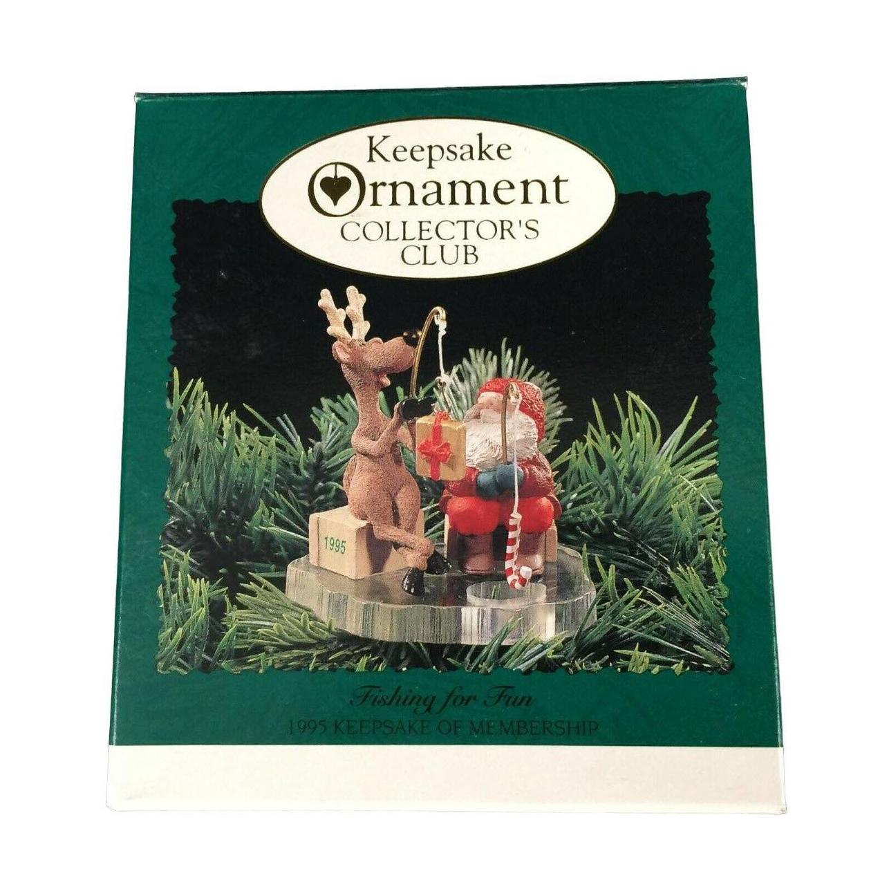 1995 Fishing for Fun Hallmark Ornament (Fishing) QXC5207