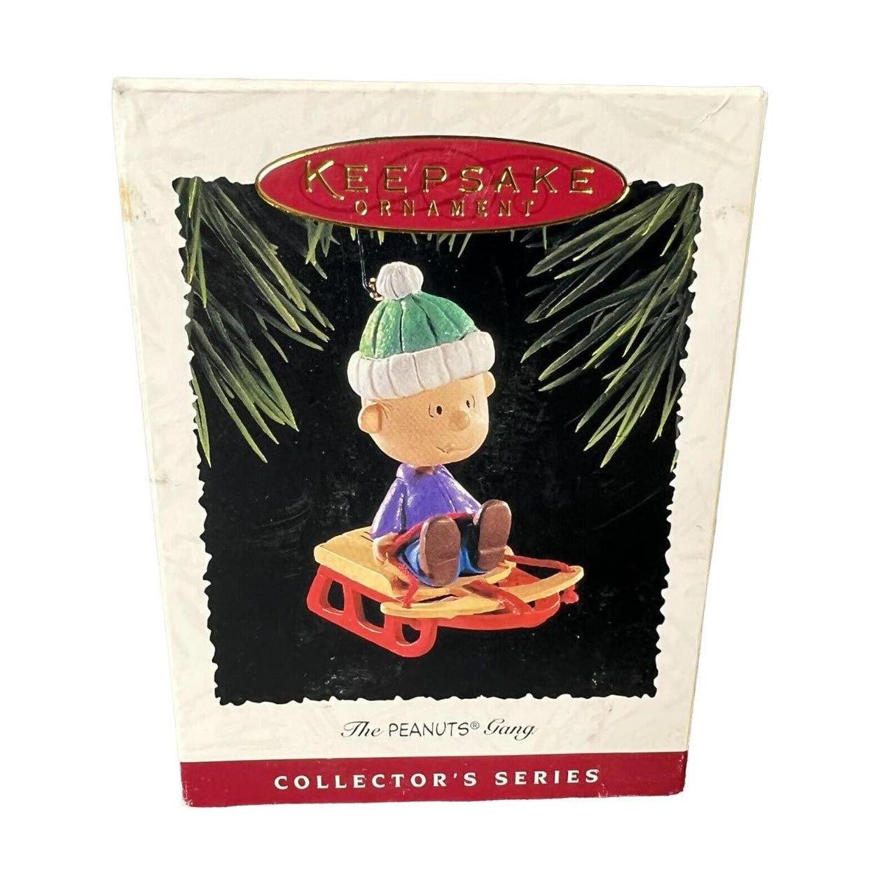 1995 Linus on Sled Hallmark Ornament (Peanuts) QX5059