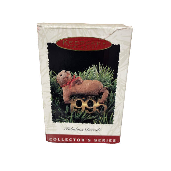 1995 Otter with Brass 1995 Hallmark Ornament (Fabulous Decade) QX5147