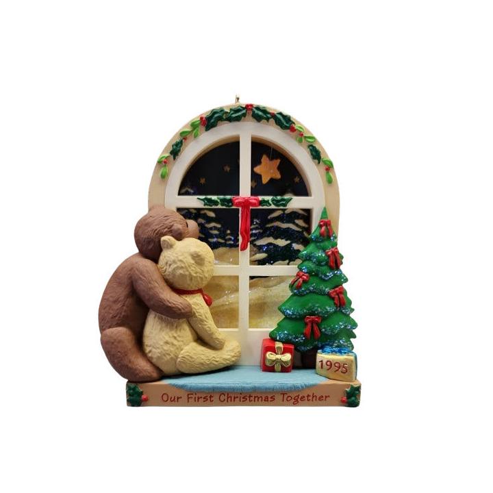 1995 Our First Christmas Together Hallmark Ornament (Our Christmas Together) QX5797