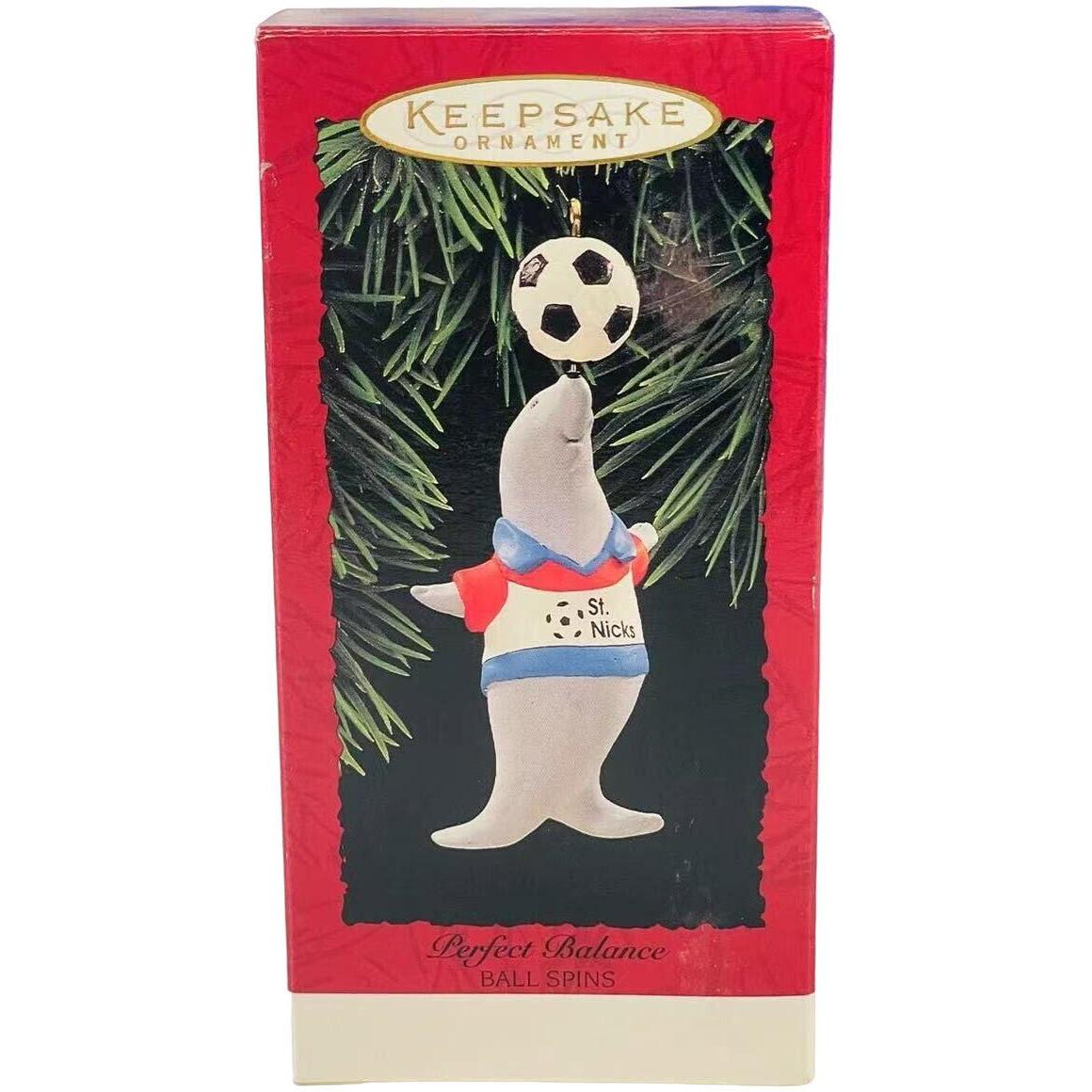 1995 Perfect Balance Hallmark Ornament (Ball Spins) QX5927