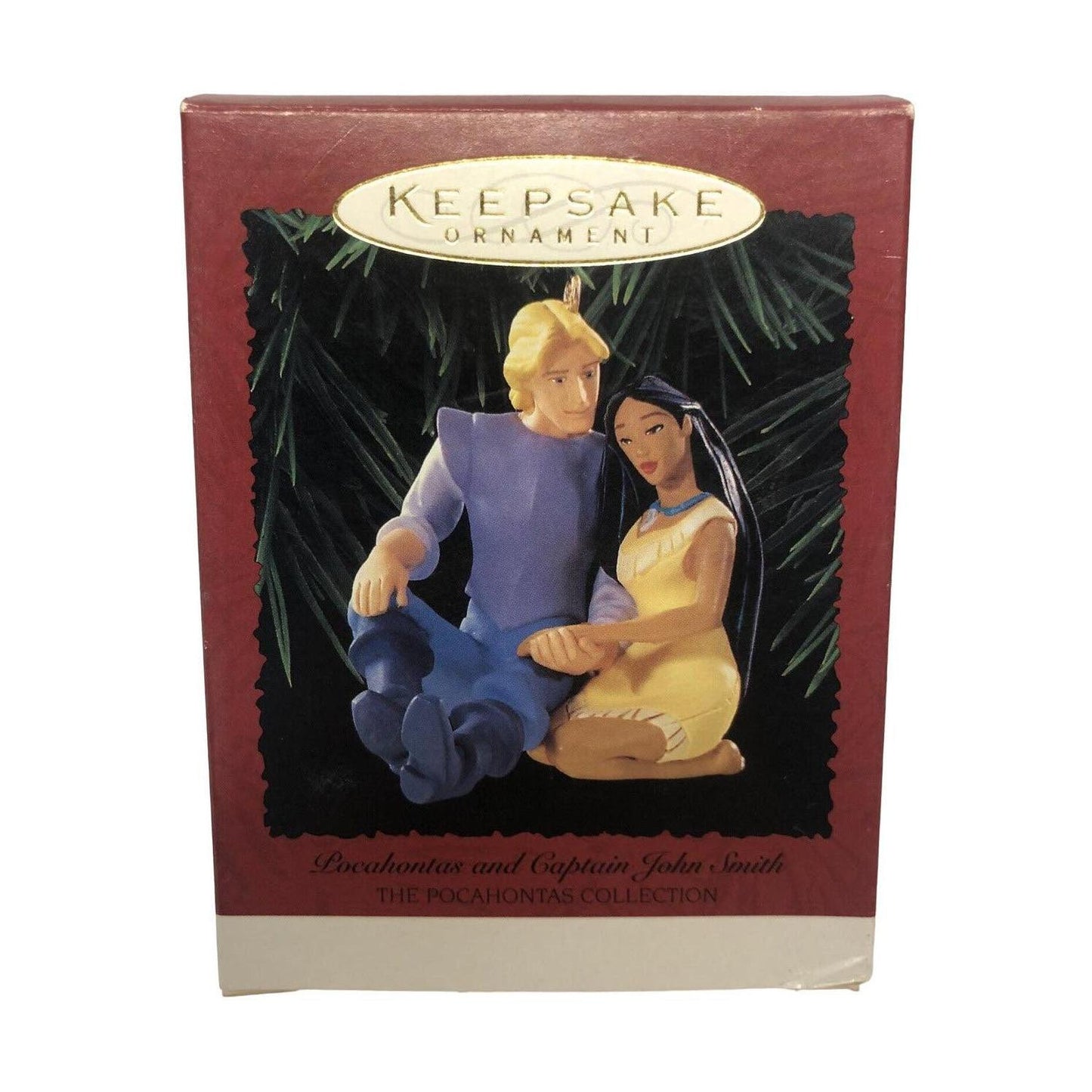 1995 Pocahontas And Captain John Smith Hallmark Ornament (Pocahontas) QX5549