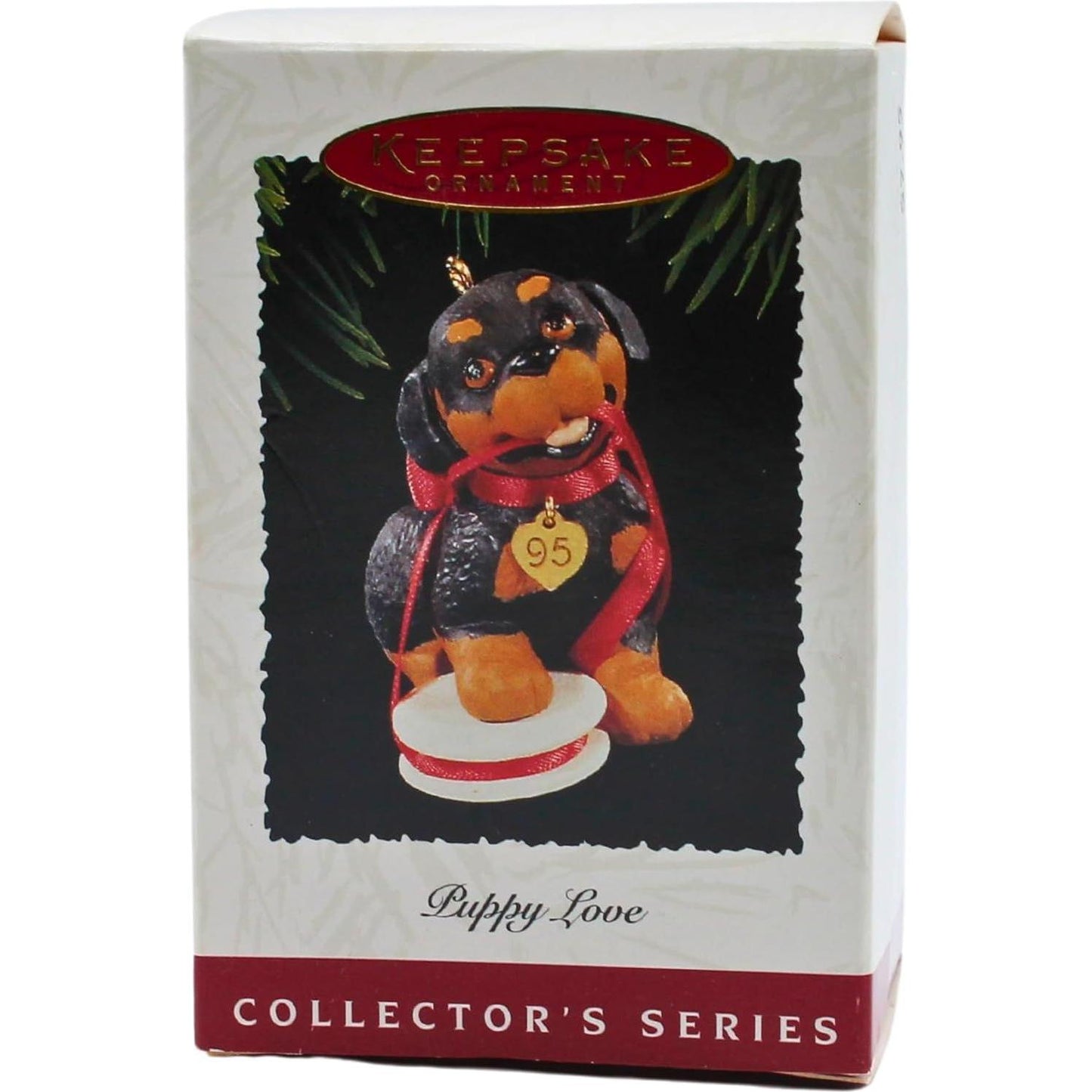 1995 Puppy Presents Hallmark Ornament (Puppy Love) QX5137