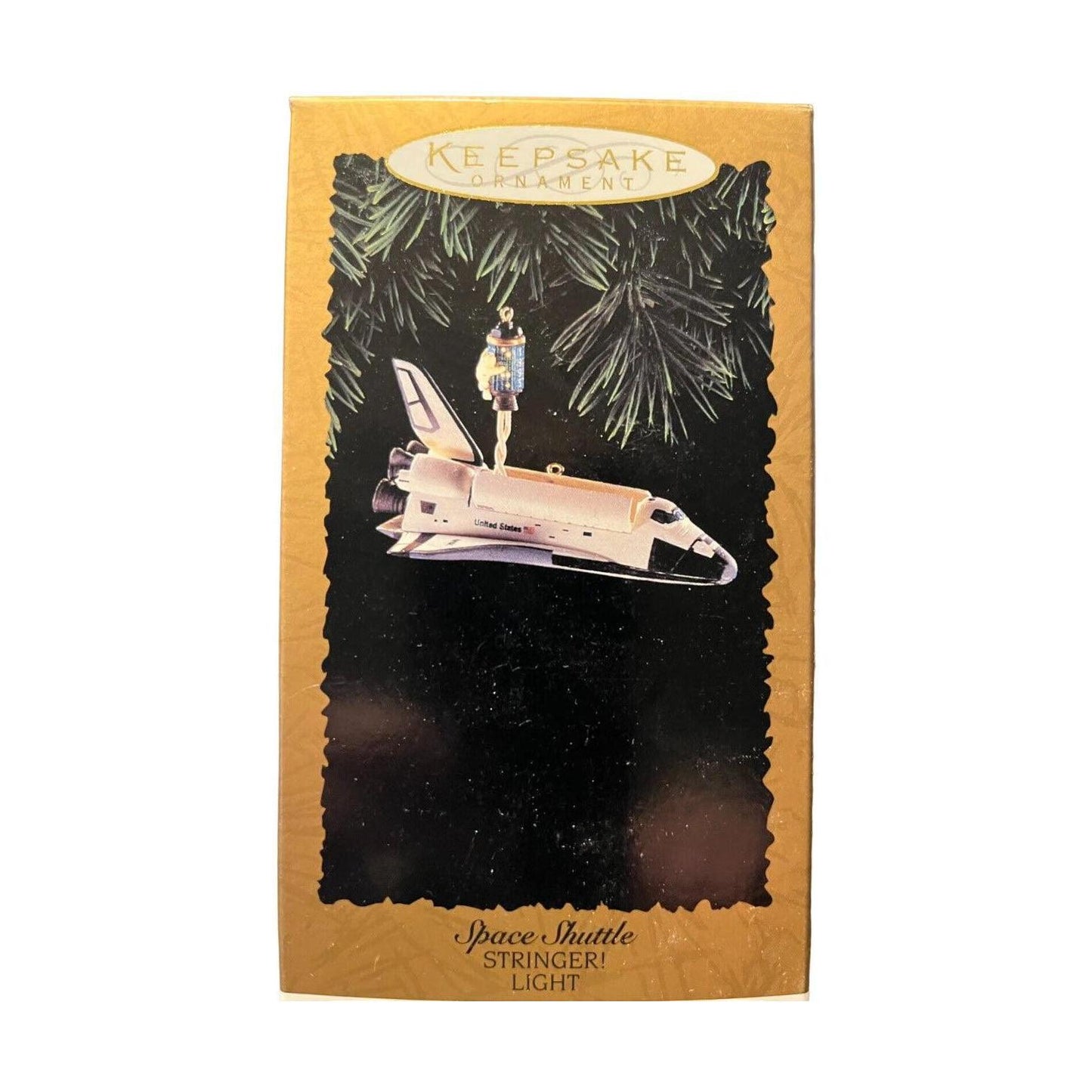 1995 Space Shuttle Hallmark Ornament (Journeys Into Space) QLX7396