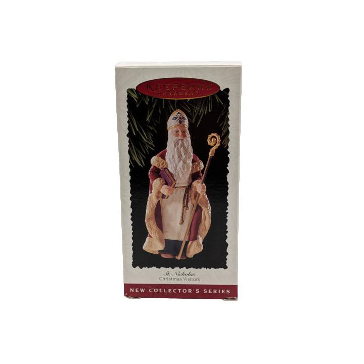 1995 St. Nicholas Hallmark Ornament (Christmas Visitors) QX5087