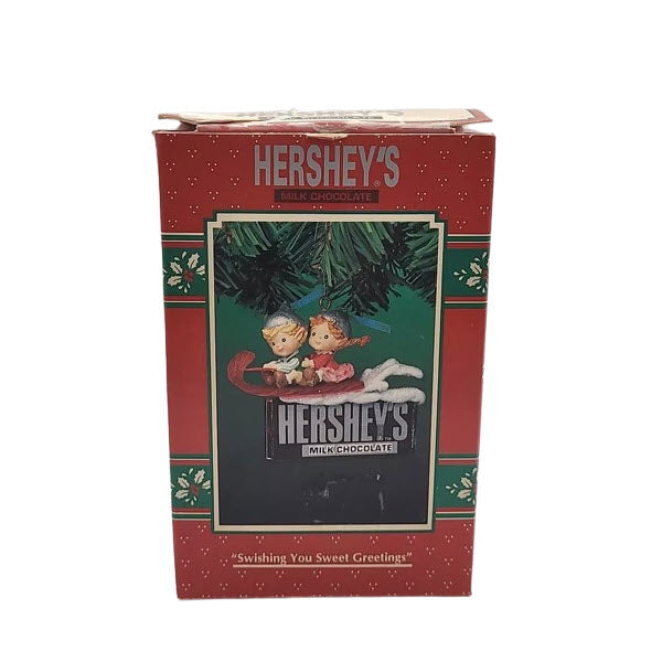 1995 swishing You Sweet Greetings Enesco Ornament (Hershey's) 105201