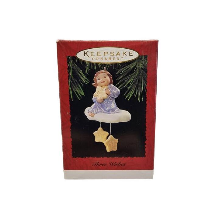 1995 Three Wishes Hallmark Ornament (Angel) QX5979
