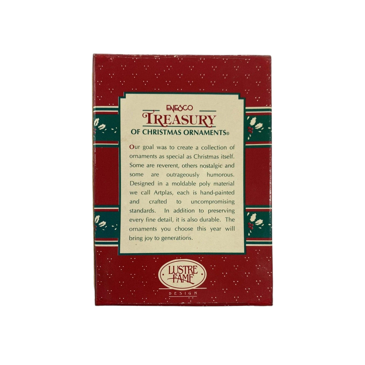 1996 #1 Coach Enesco Ornament (Holiday Sweater) 168440 Image6