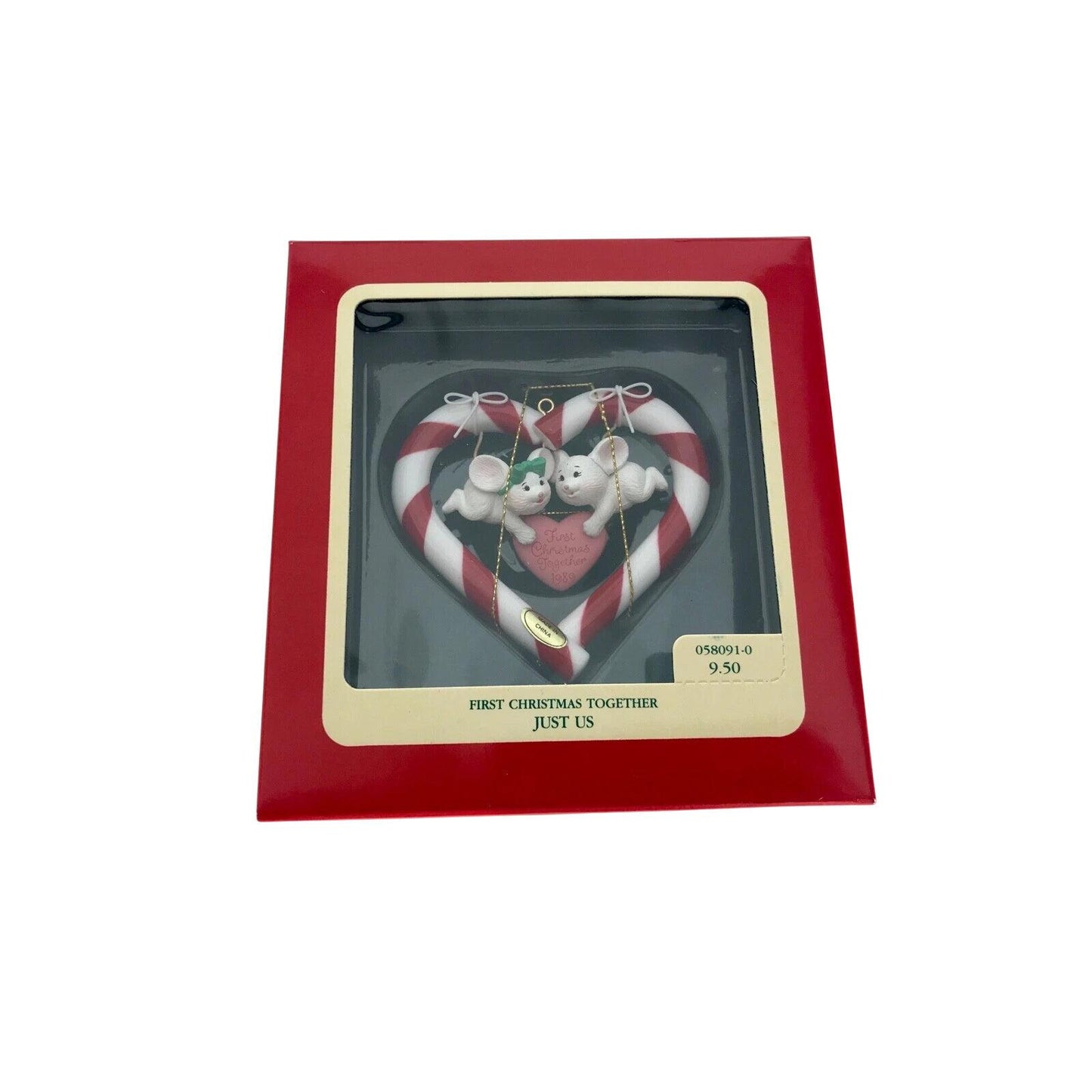 1996 First Christmas Together Carlton Cards Ornaments (Our First Christmas) by Carlton Cards Carlton Cards Ornaments (Heirloom Series) CXOR-021T