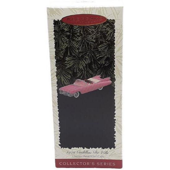 1996 Hallmark Ornament (1959) Cadillac De Ville Hallmark Ornament (Classic American Cars) QX5384