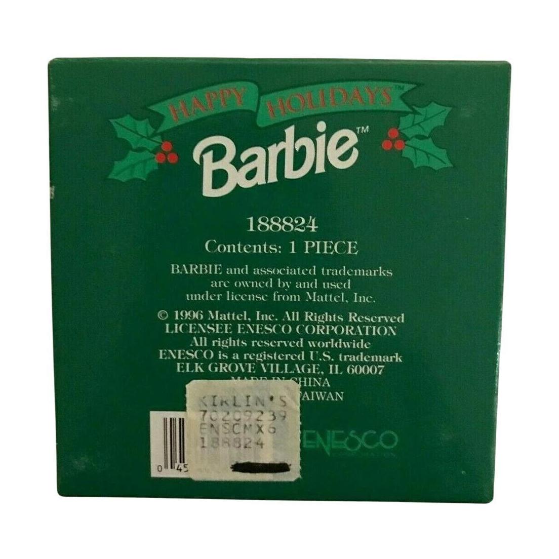 1996 Happy Holiday Barbie Enesco Ornament (Barbie) 188824