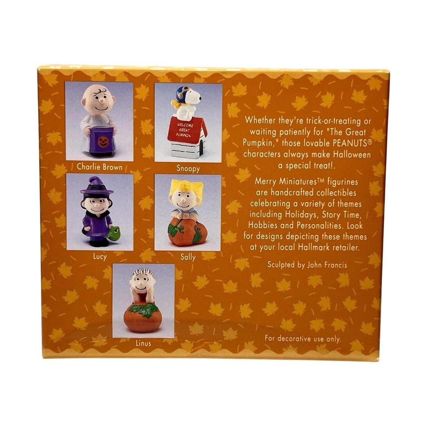 1996 Peanuts Pumpkin Patch Hallmark Ornament (Peanuts) QFM8131