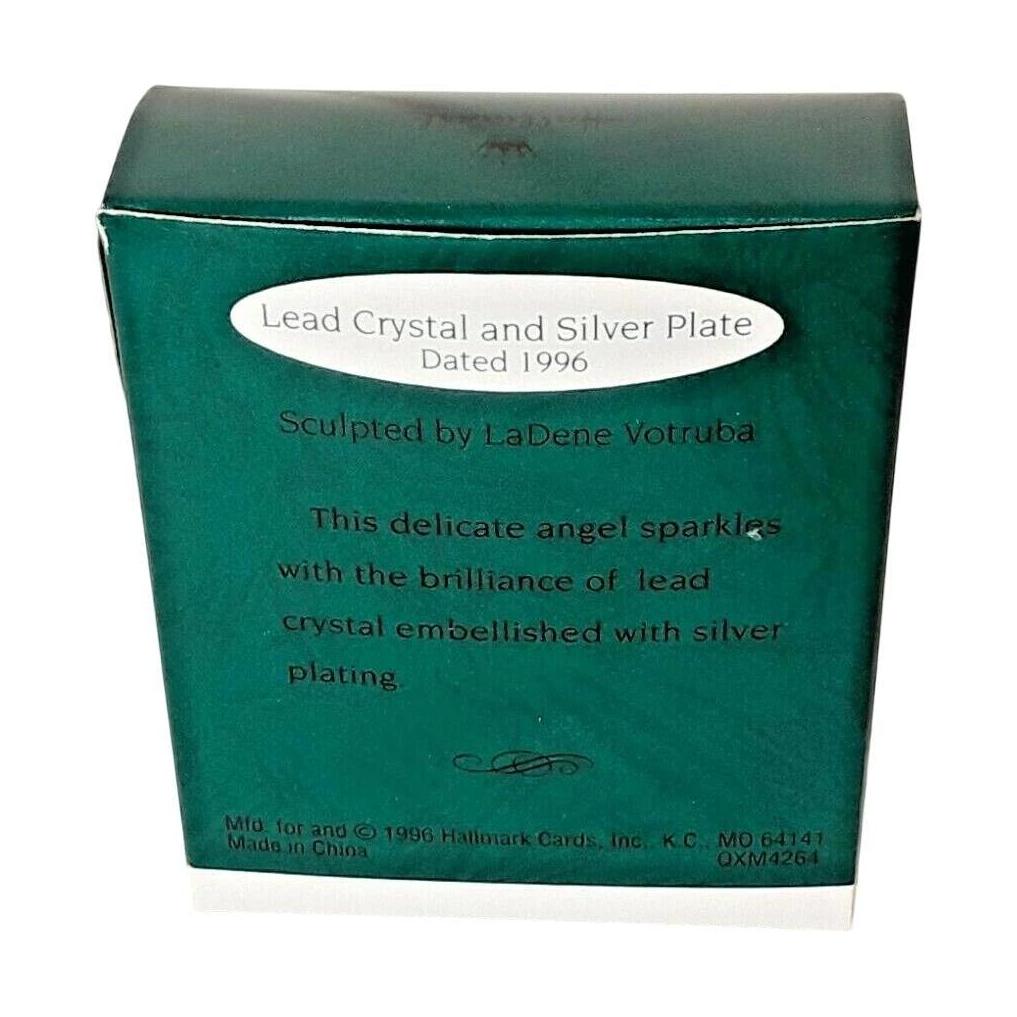1996 Sparkling Crystal Angel Hallmark Ornament (Precious Editions) QXM4264