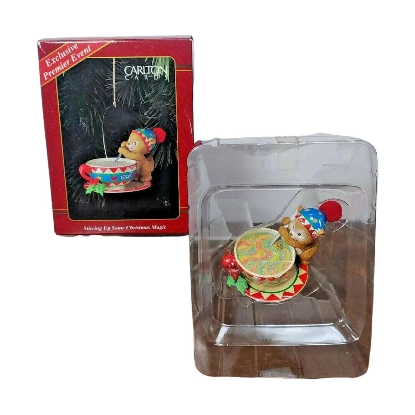 1996 Stirring Up Some Christmas Magic Carlton Cards Ornaments (Kitchen) CXOR-500T