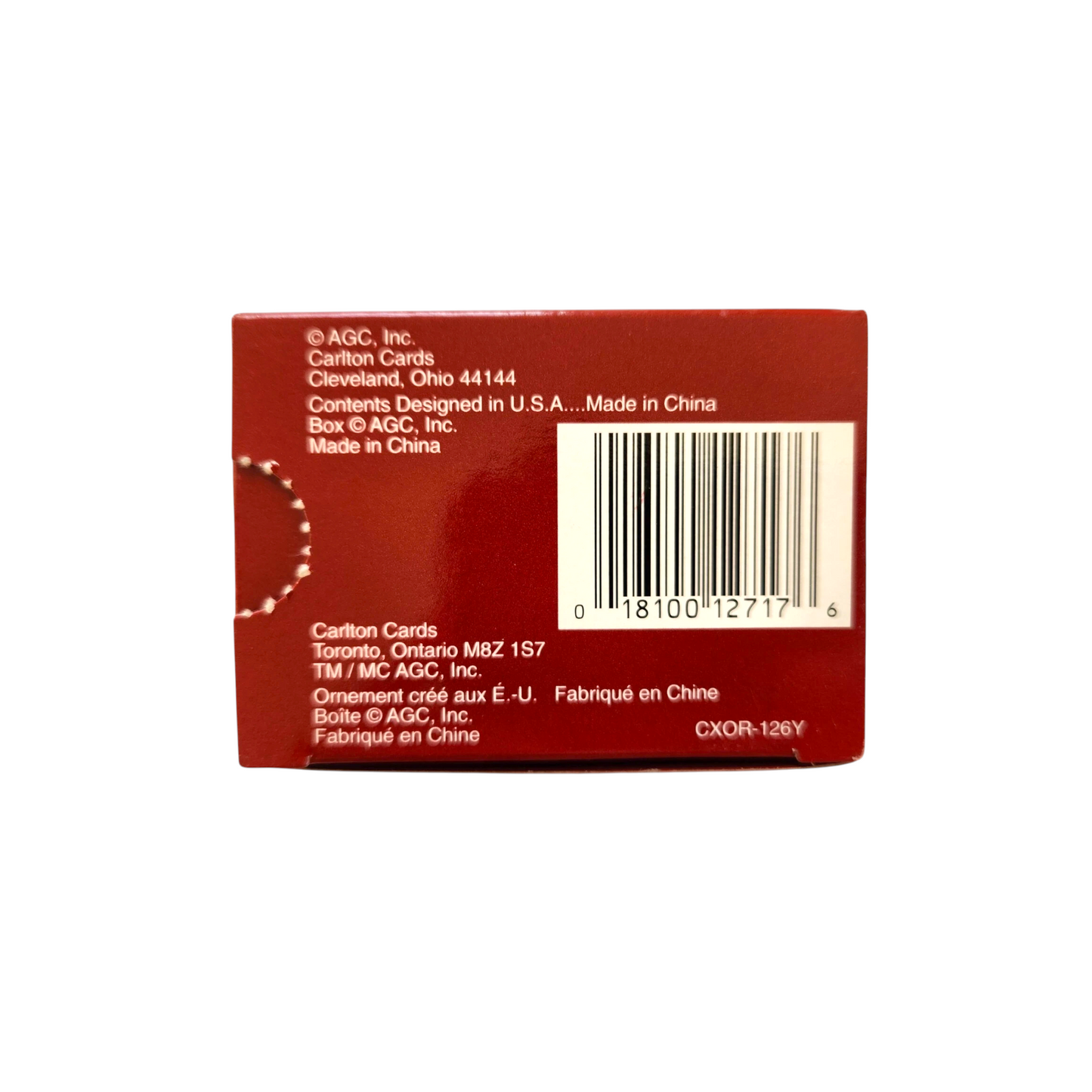 1996 Vintage Christmas Cottontails Carlton Cards Ornaments (Bunny) CXOR-126Y