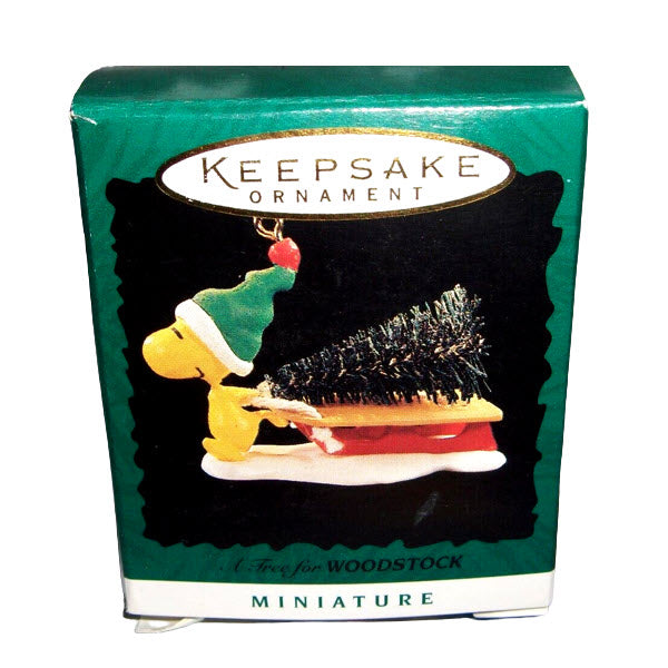 1996 A Tree for WOODSTOCK Hallmark Ornament (Peanuts) QXM4767