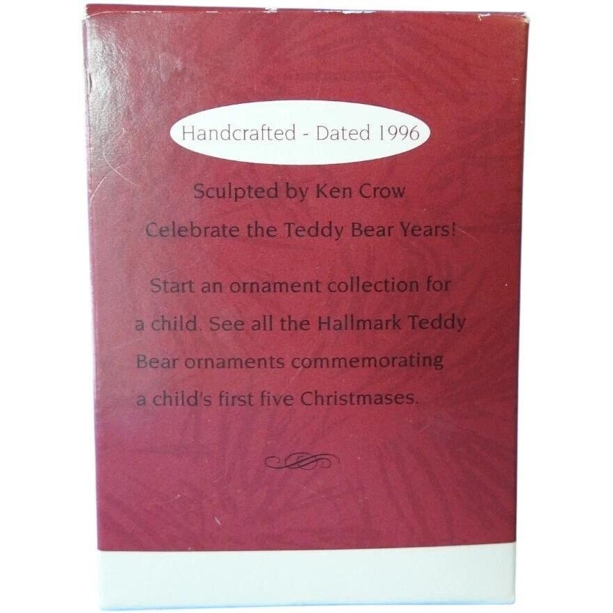 1996 Child's Third Christmas Hallmark Ornament (Polar Bear) QX6034