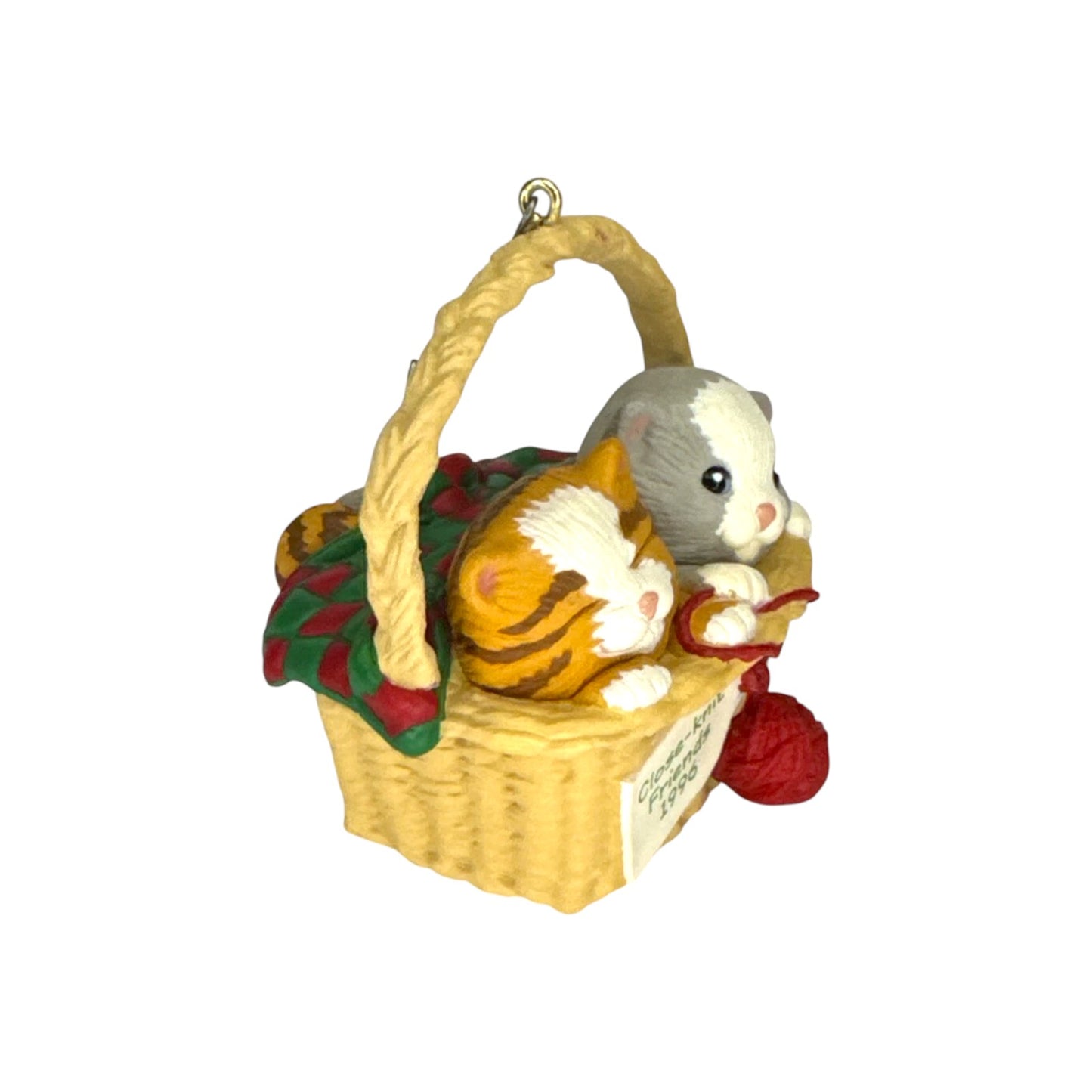1996 Close-Knit Friends Hallmark Ornament (Friendship) QX5874 Image6
