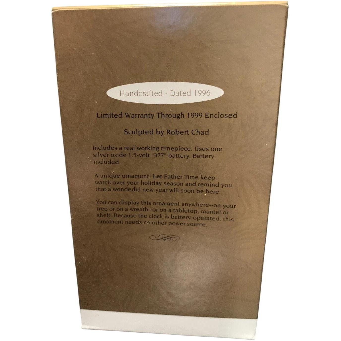 1996 Father Time Hallmark Ornament (Magic Timepiece) QLX7391