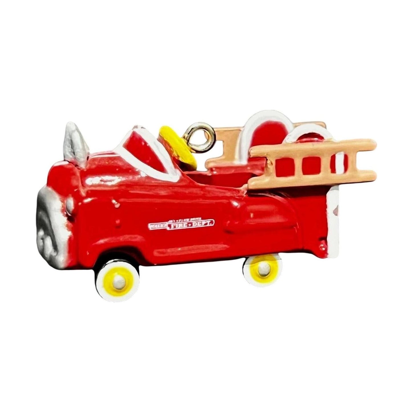 1996 Fire Truck Hallmark Ornament (Miniature Kiddie Car Classics) QXM4031