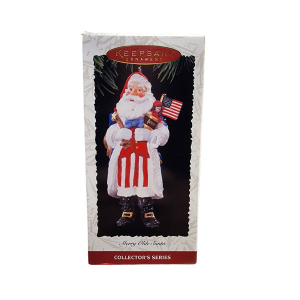 1996 Fourth of July Hallmark Ornament (Merry Olde Santa) QX5654