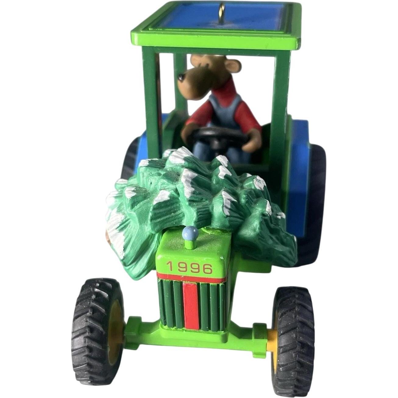 1996 Holiday Haul Hallmark Ornament (Tractor) QX6201
