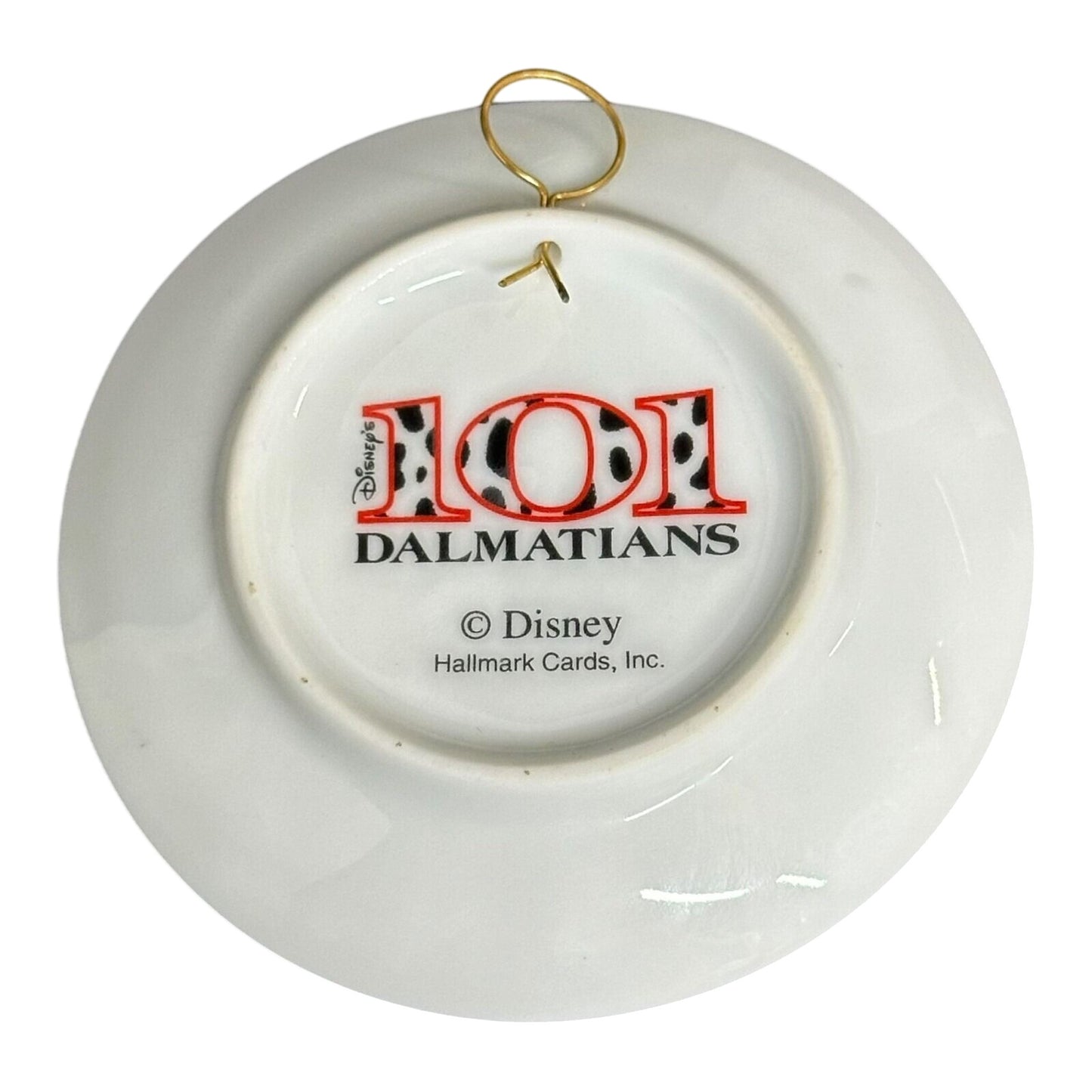 1996 Holiday Wishes Hallmark Ornament (101 Dalmatians) QXI6544