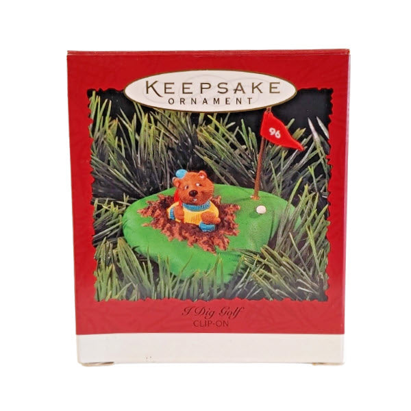1996 I Dig Golf Hallmark Ornament (Golf) QX5891