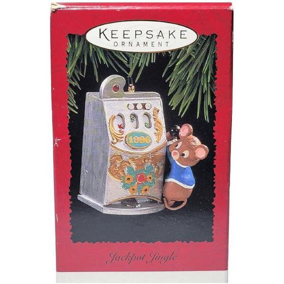 1996 Jackpot Jingle Hallmark Ornament (Mouse) QX5911