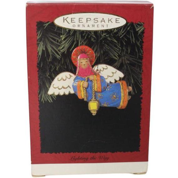 1996 Lighting the Way Hallmark Ornament (Angel) QX6124