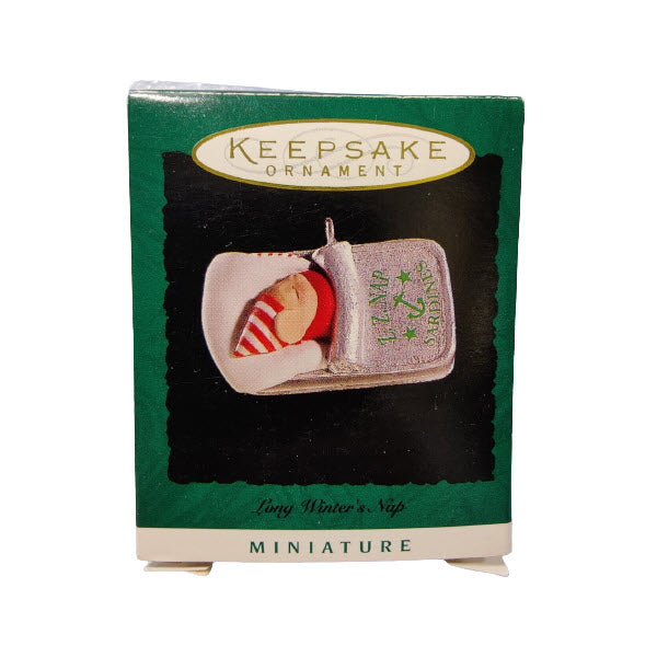 1996 Long Winter's Nap Hallmark Ornament (Mouse) QXM4244