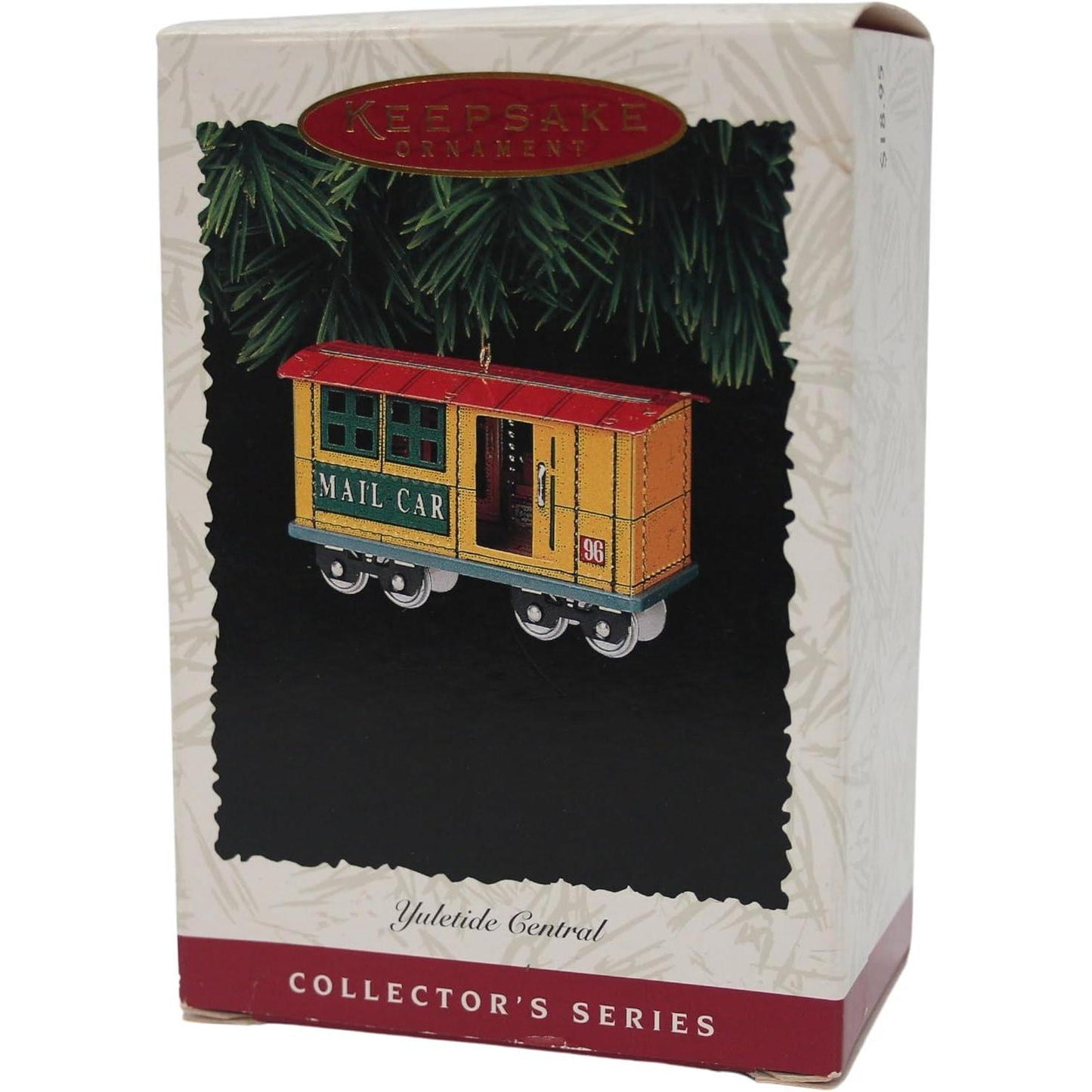 1996 Mail Car Hallmark Ornament (Yuletide Central) QX5011