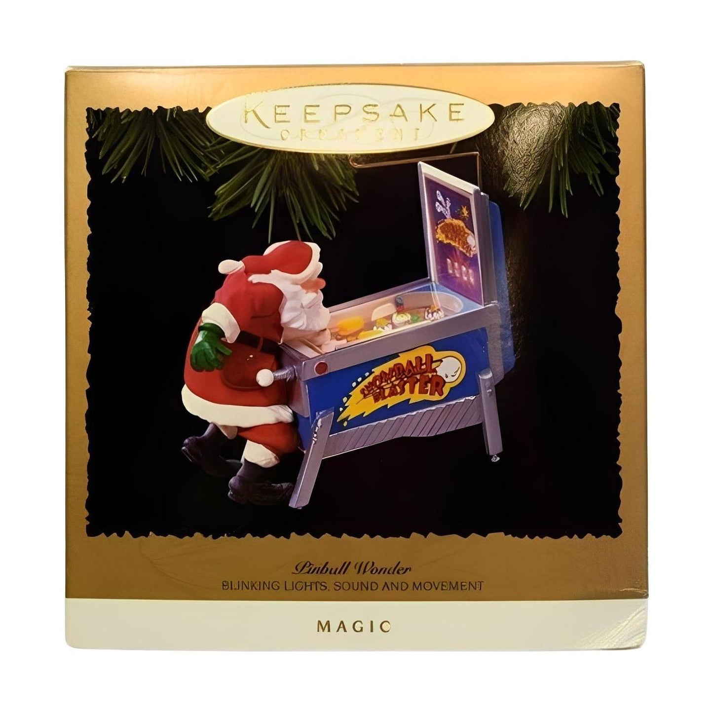 1996 Pinball Wonder Hallmark Ornament (Santa Claus) QLX7451