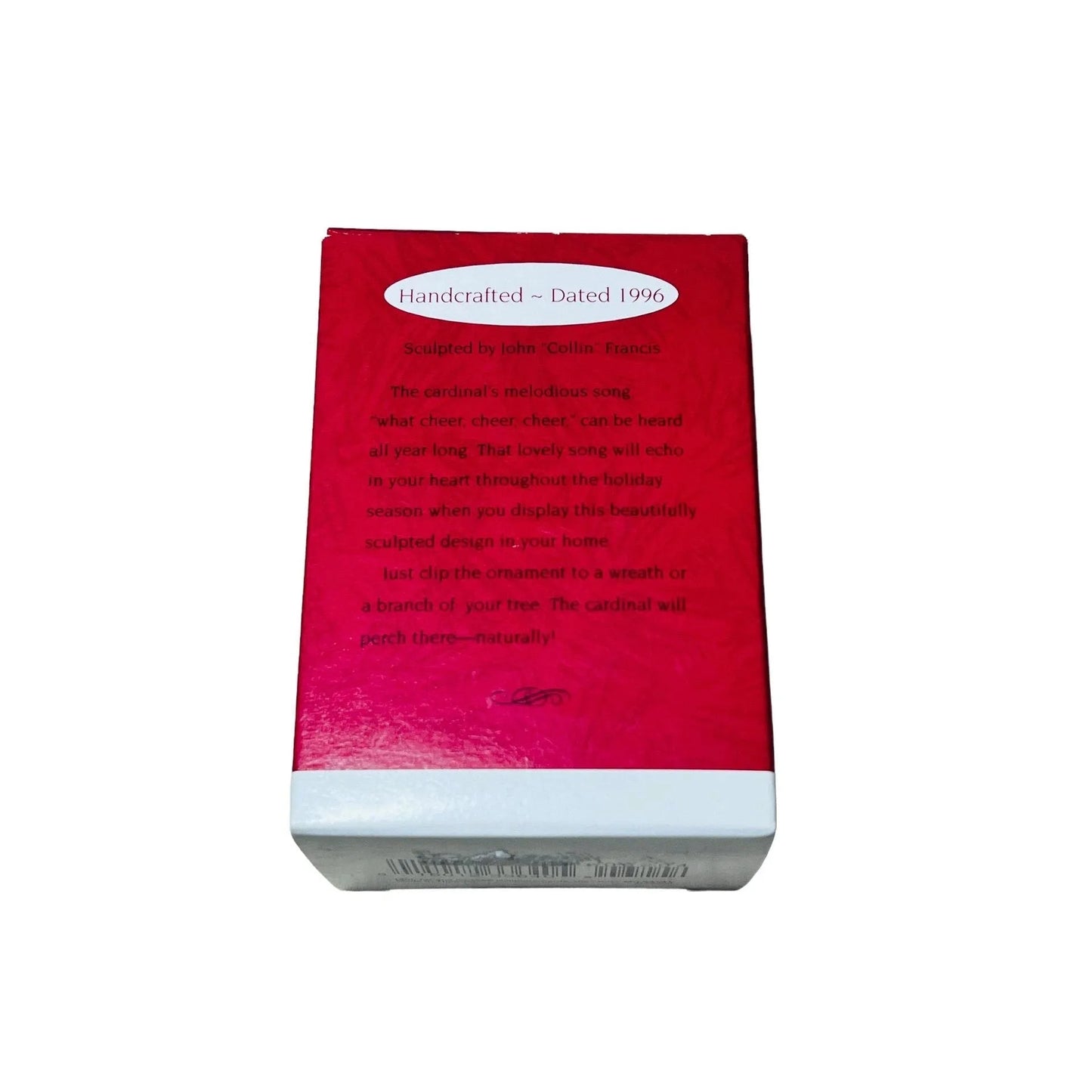 1996 Regal Cardinal Hallmark Ornament (Bird) QX6204