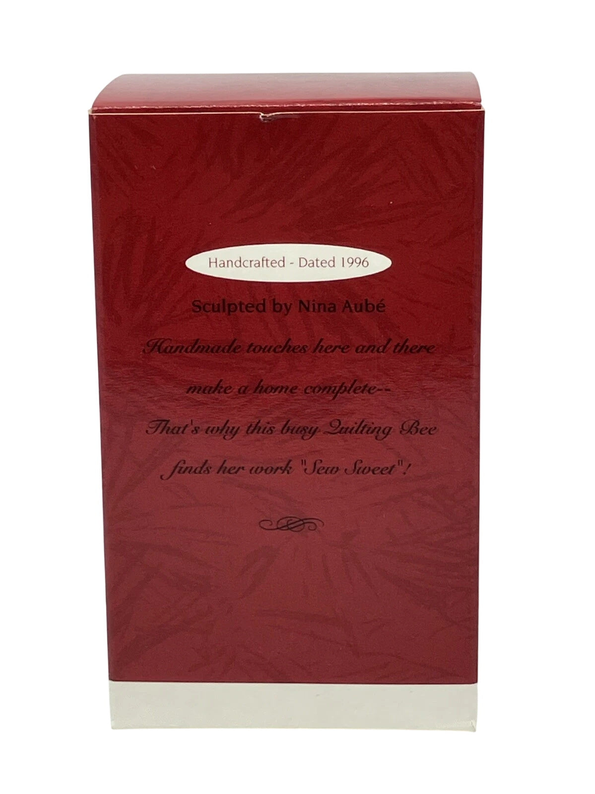 1996 Sew Sweet Hallmark Ornament (Bee) QX5921