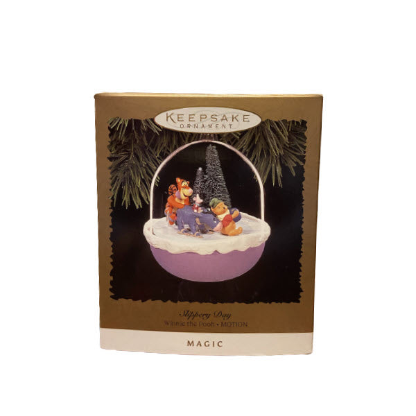 1996 Slippery Day Hallmark Ornament (Winnie the Pooh) QLX7414