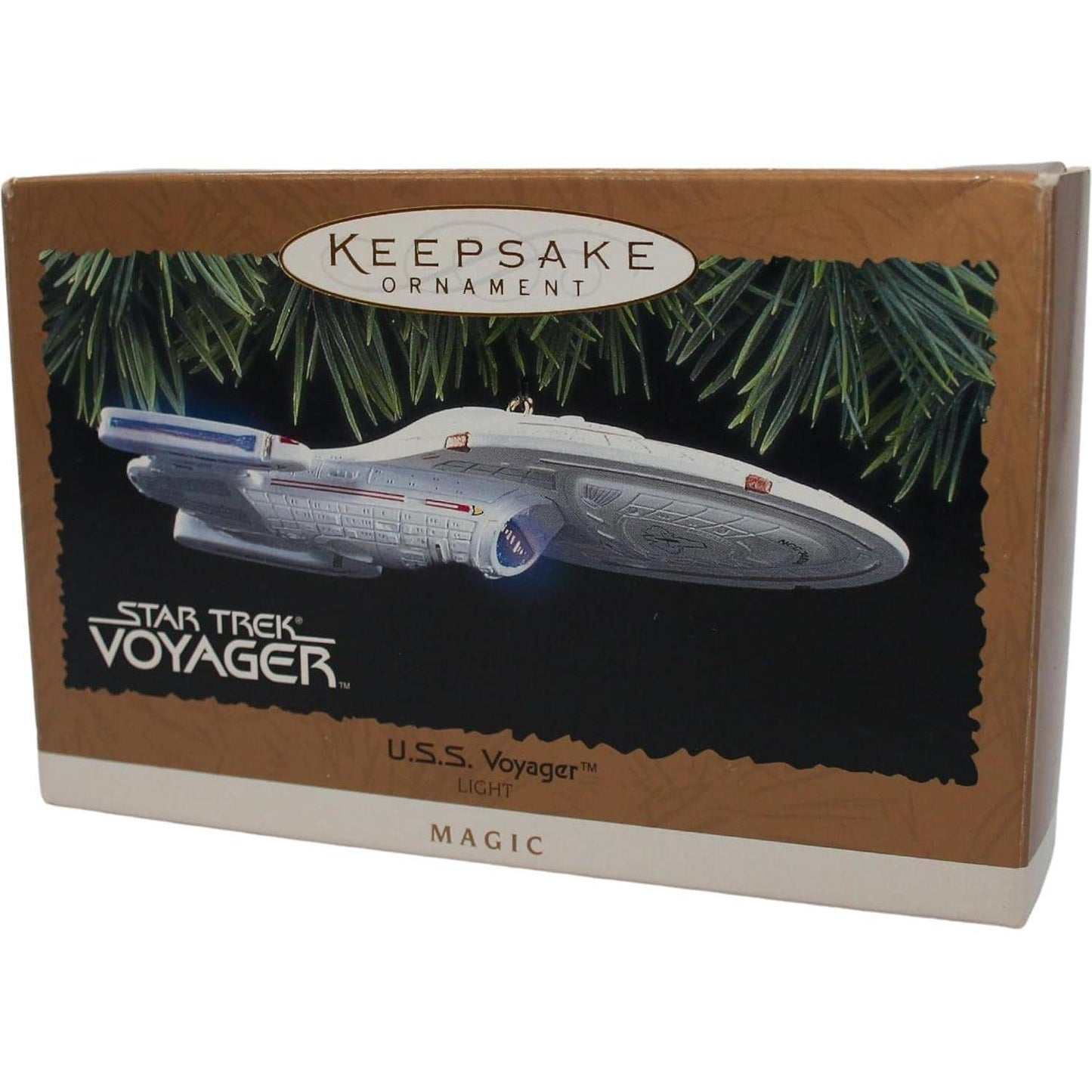 1996 U.S.S. Voyager Hallmark Ornament (Star Trek) QXI7544